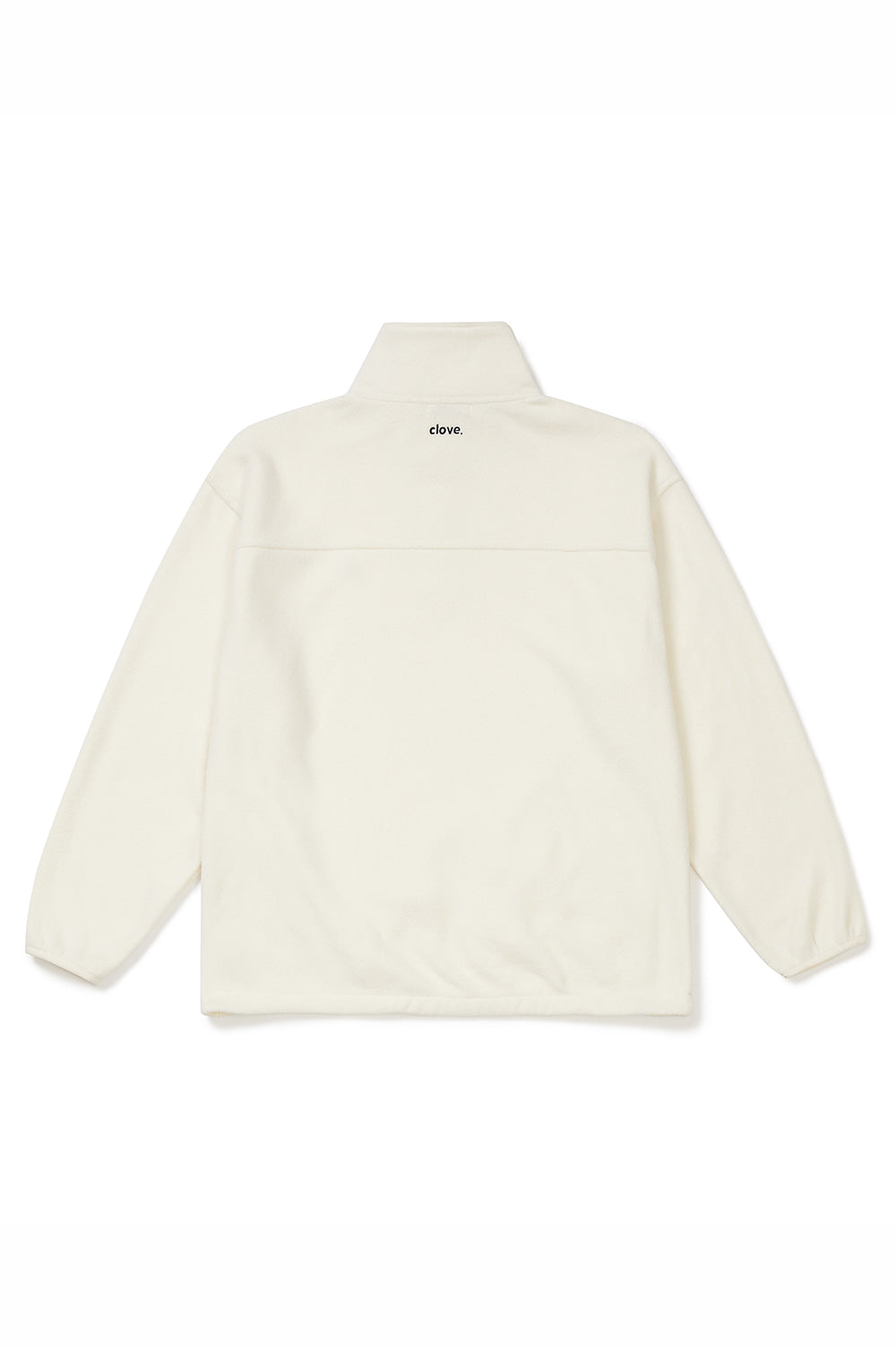 Basic Fleece Half-Zip - Ivory