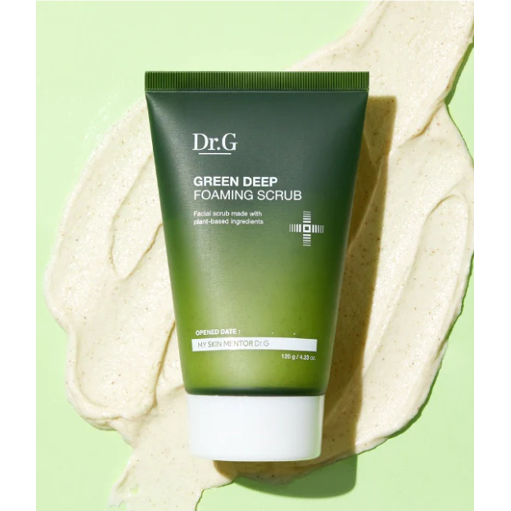 Dr.G GREEN DEEP FOAMING SCRUB 120g - DODOSKIN