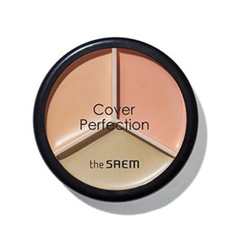 the SAEM Cover Perfection Triple Pot Concealer - Dodoskin