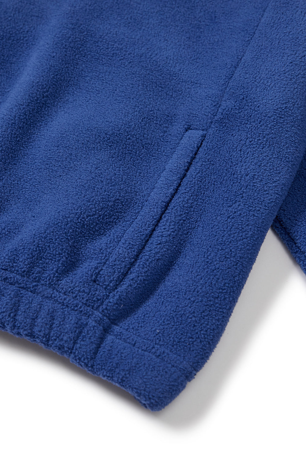 Logo Fleece Half-Zip Kids - Blue