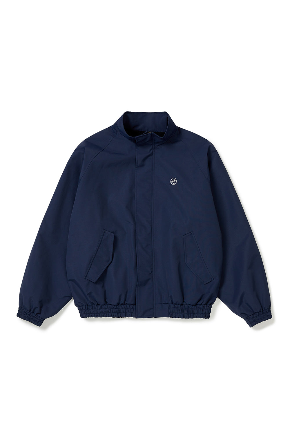 Embroidered Blouson - Navy