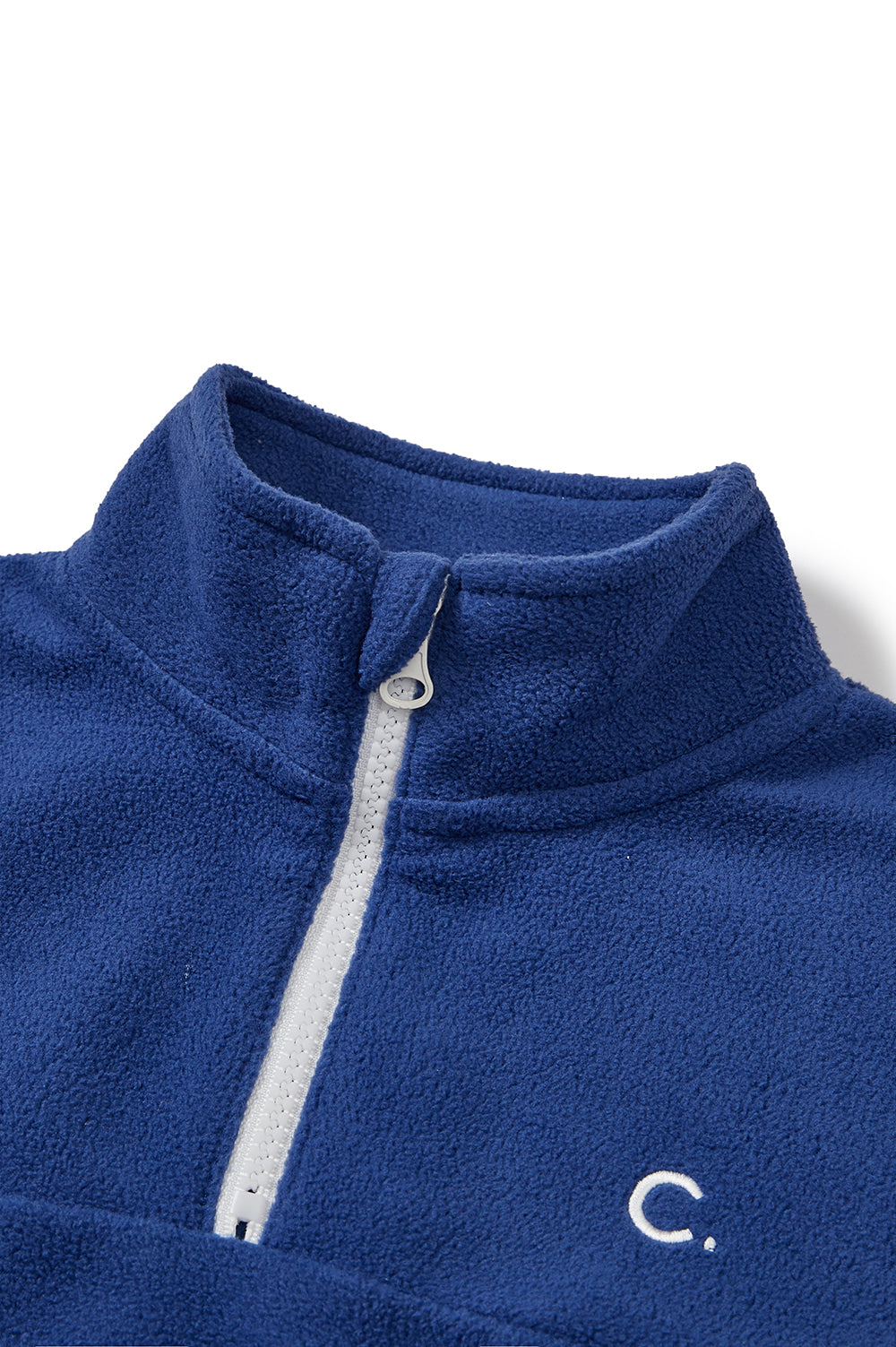 Logo Fleece Half-Zip Kids - Blue