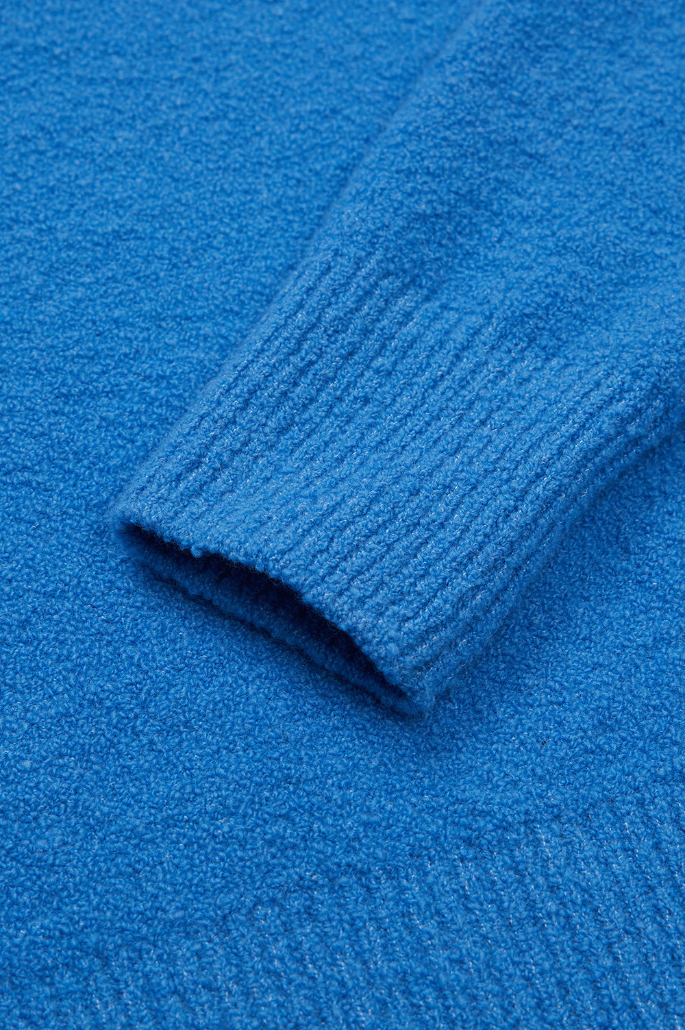 Boucle Pullover Knit - Blue