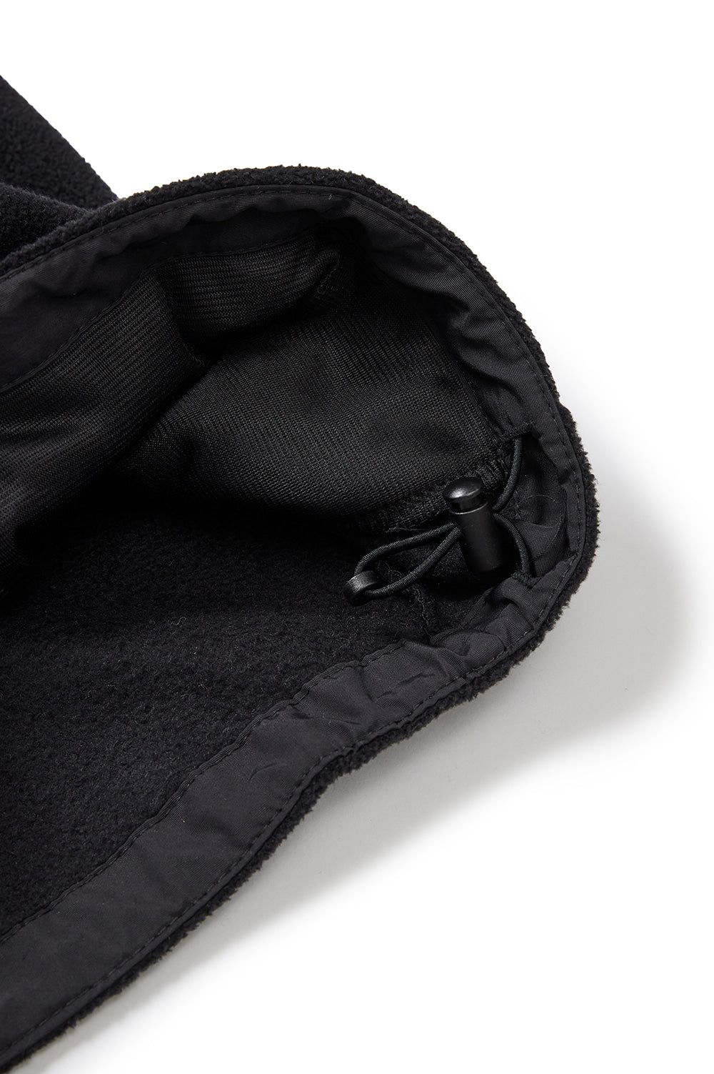 Basic Fleece Half-Zip - Black