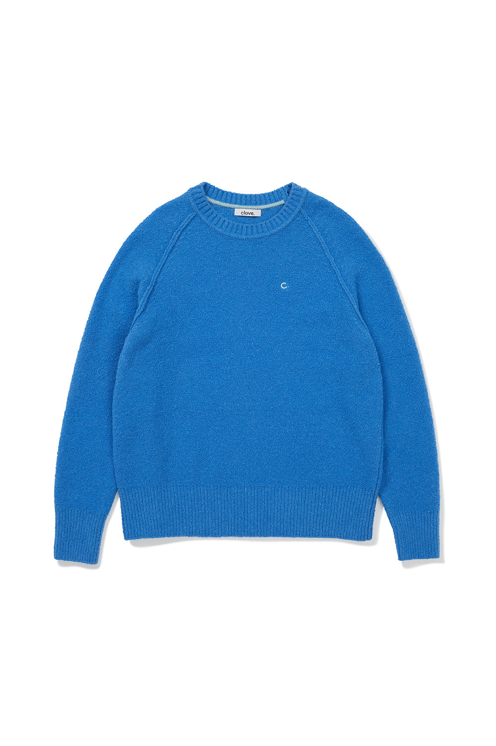 Boucle Pullover Knit - Blue