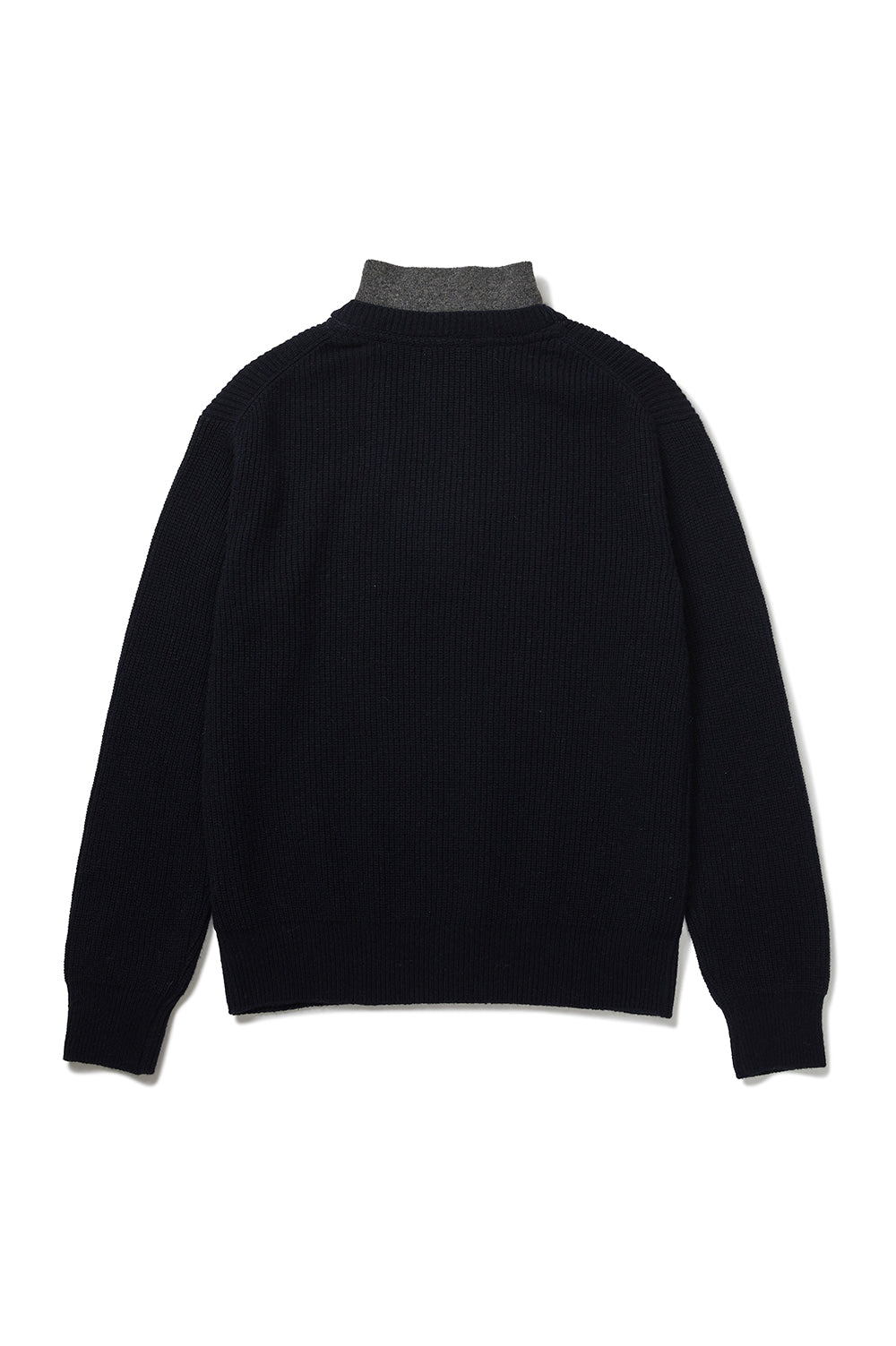 Half-Zip Knit - Navy