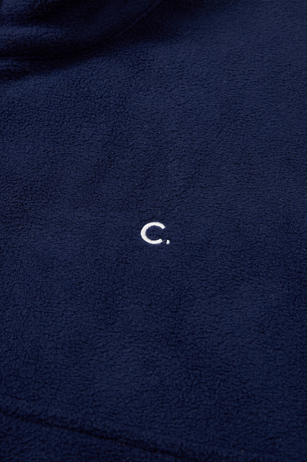 Colored Fleece Half-Zip - Navy