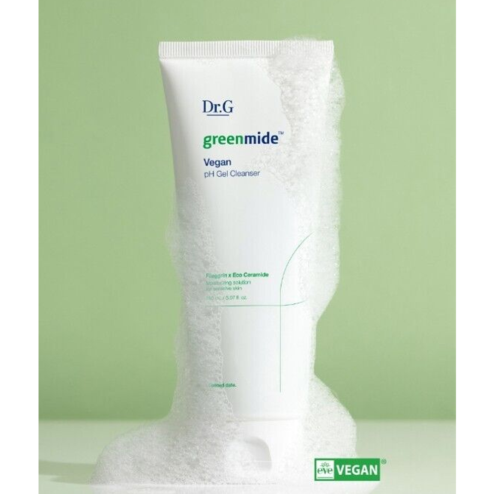 Dr.G GREENMIDE VEGAN pH GEL CLEANSER 150ml - DODOSKIN