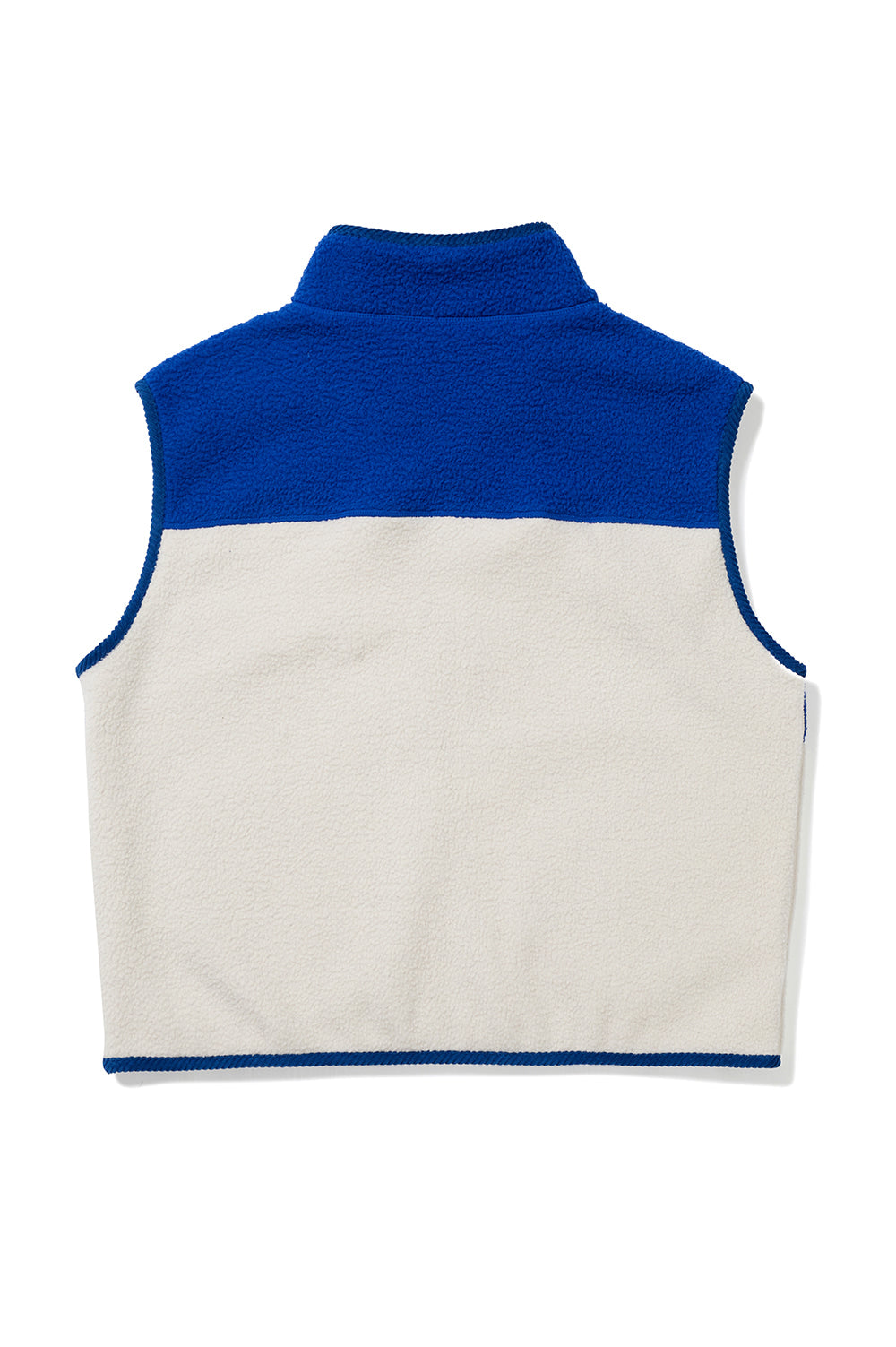 Boa Fleece Vest - Blue