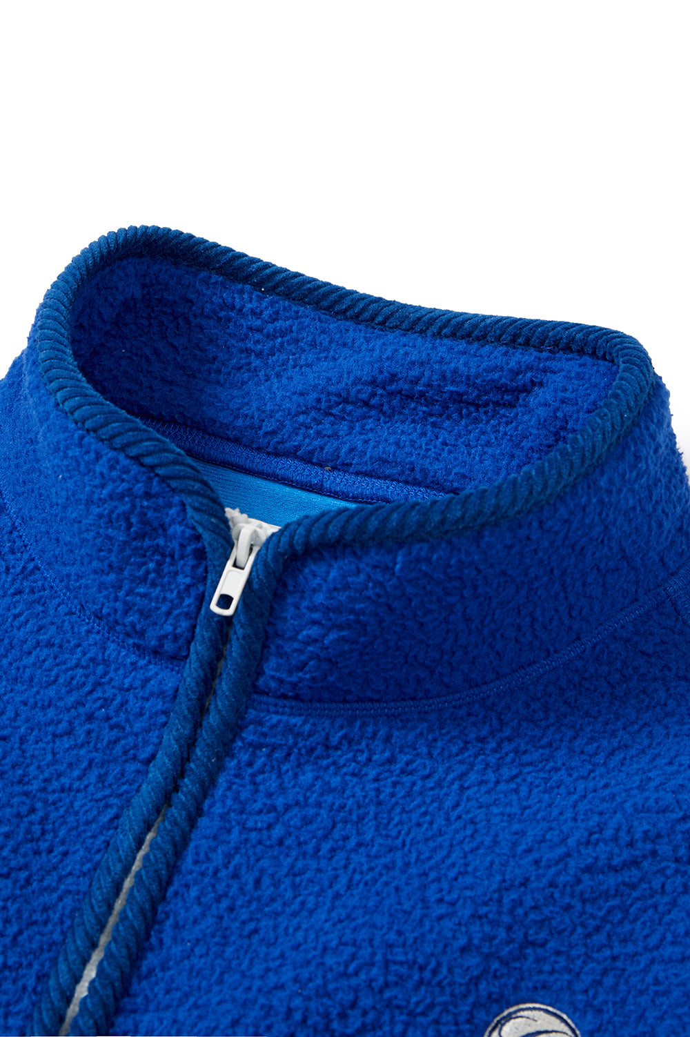 Boa Fleece Vest - Blue