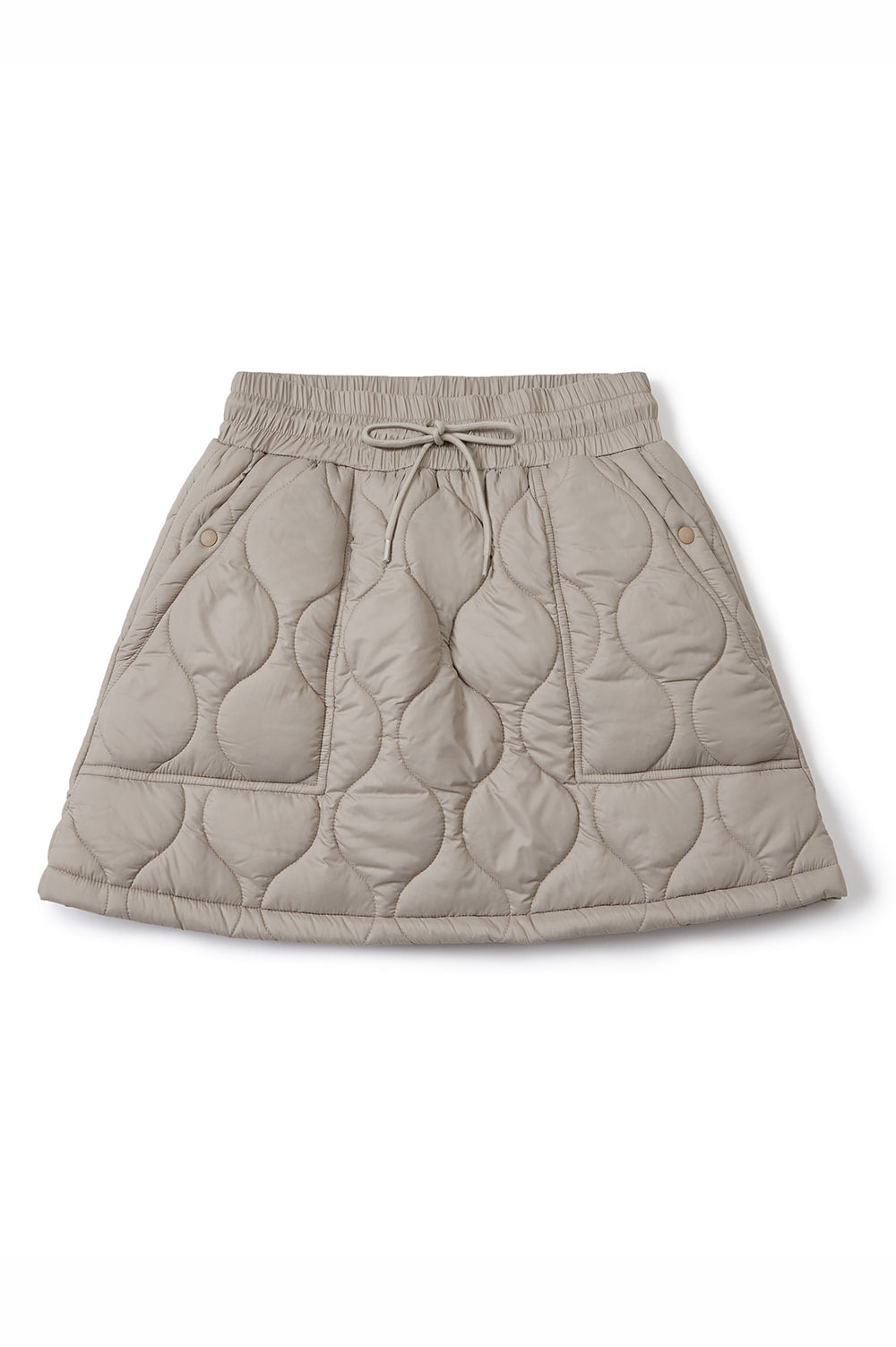 Quilting Skirt - Beige