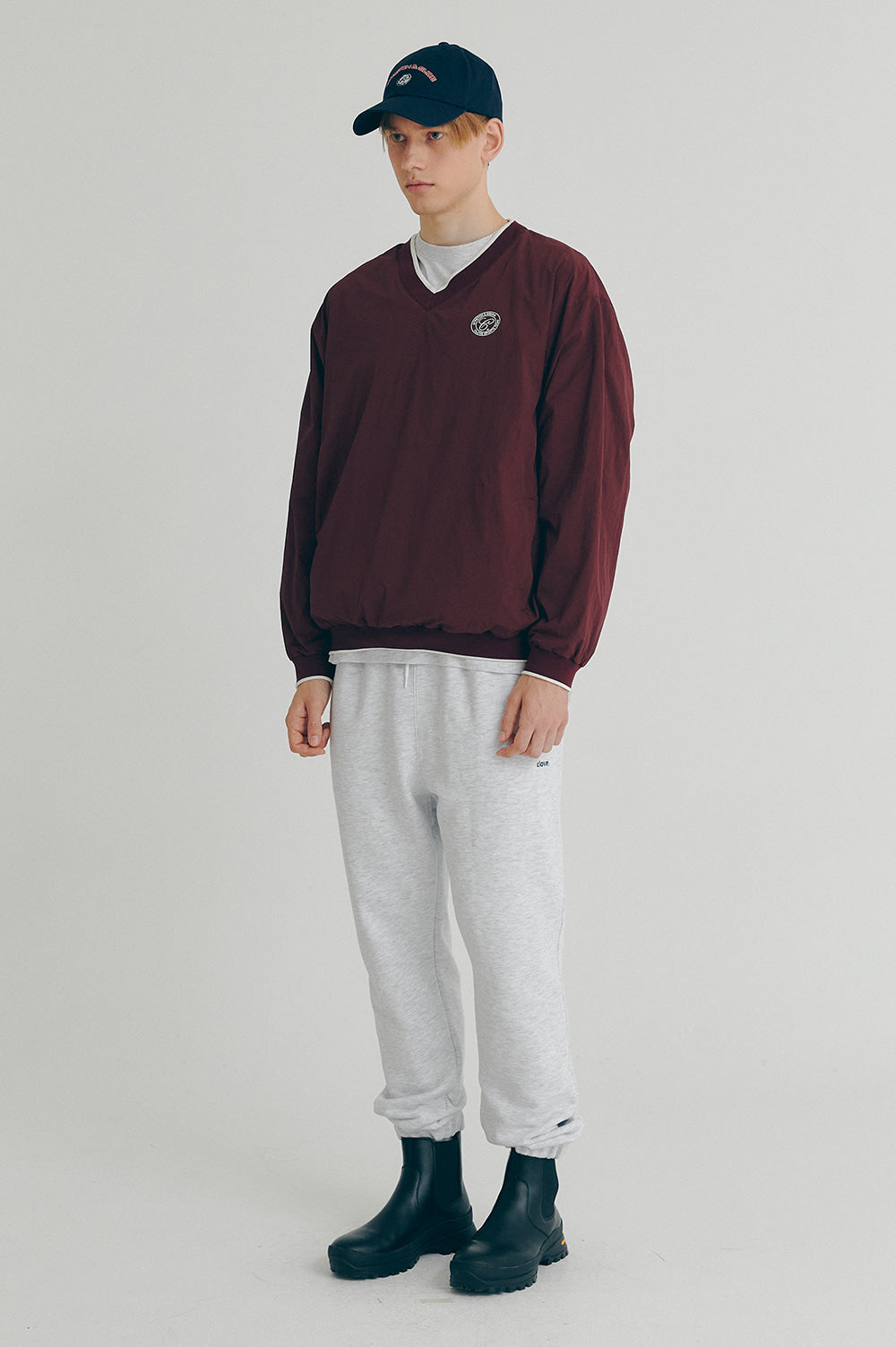 Performance Pullover - Burgundy