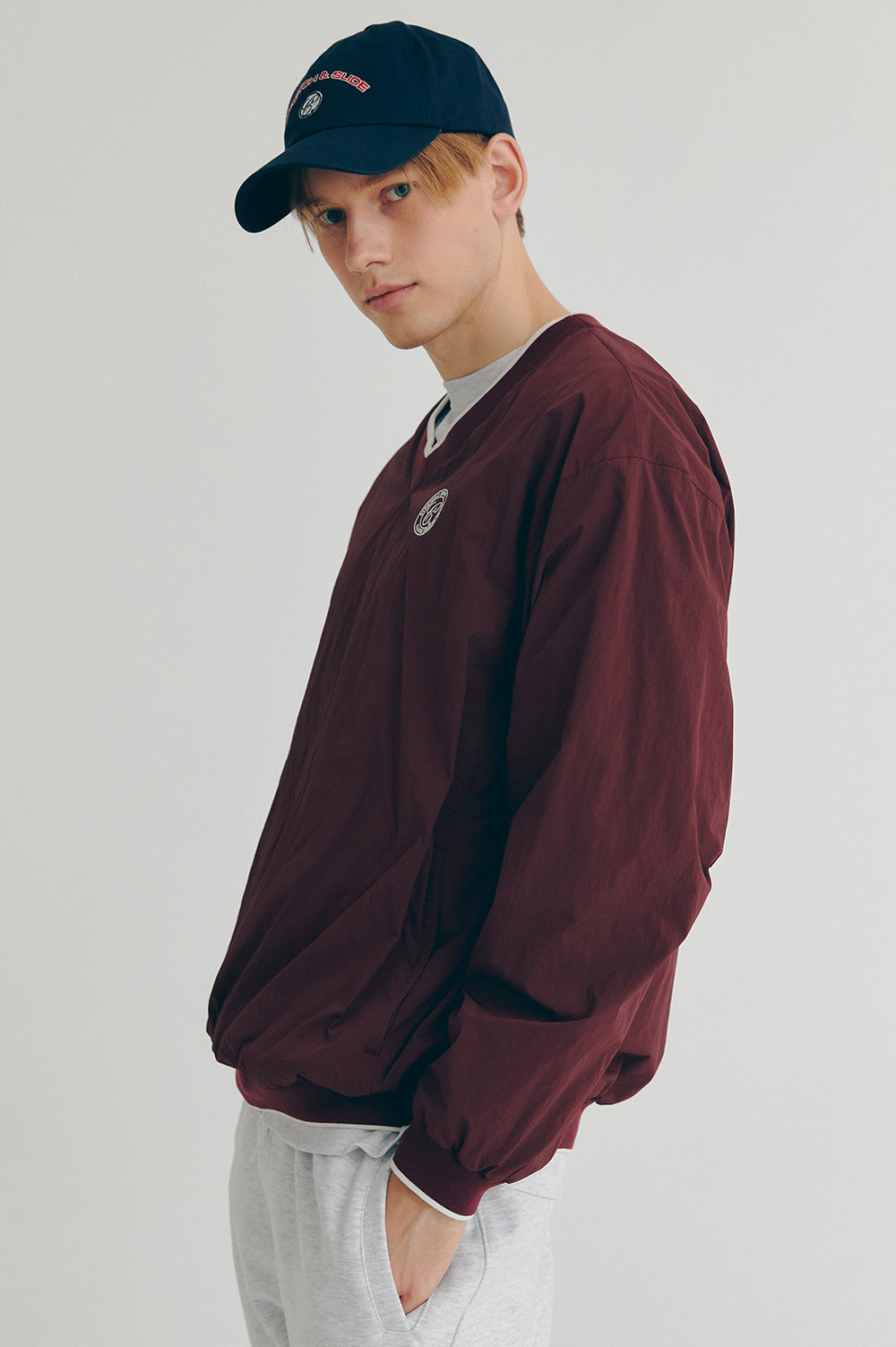 Performance Pullover - Burgundy