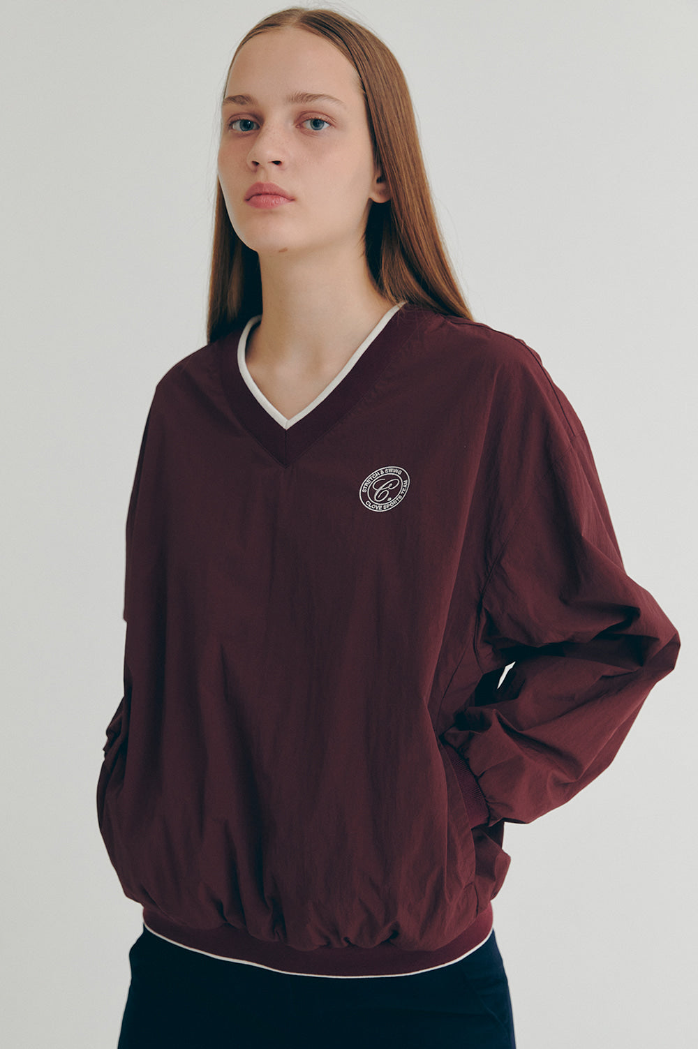 Performance Pullover - Burgundy