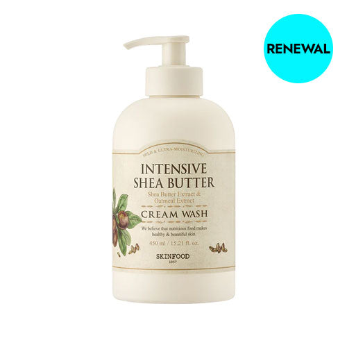 [SKINFOOD] Intensive Shea Butter Cream Wash 450ml - Dodoskin