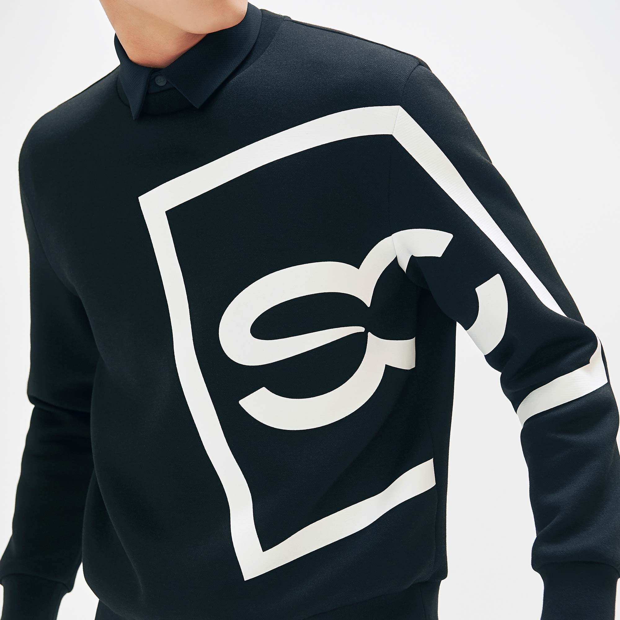 Men's Big Logo Sweatshirt - Black