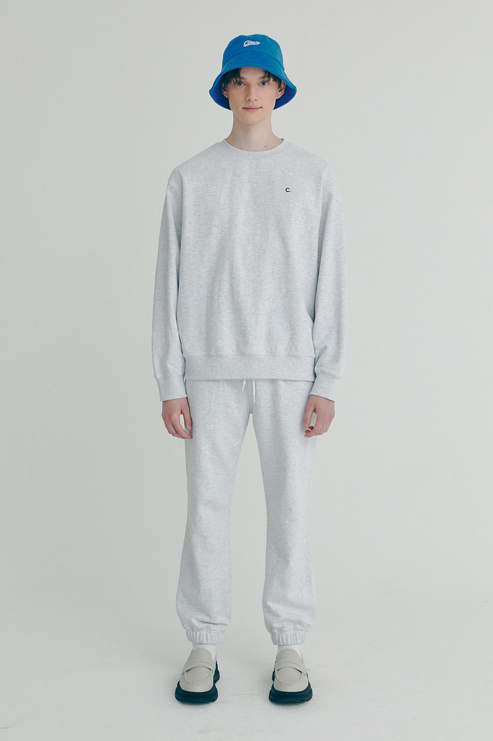 Active Sweatshirt Men - Light Gray