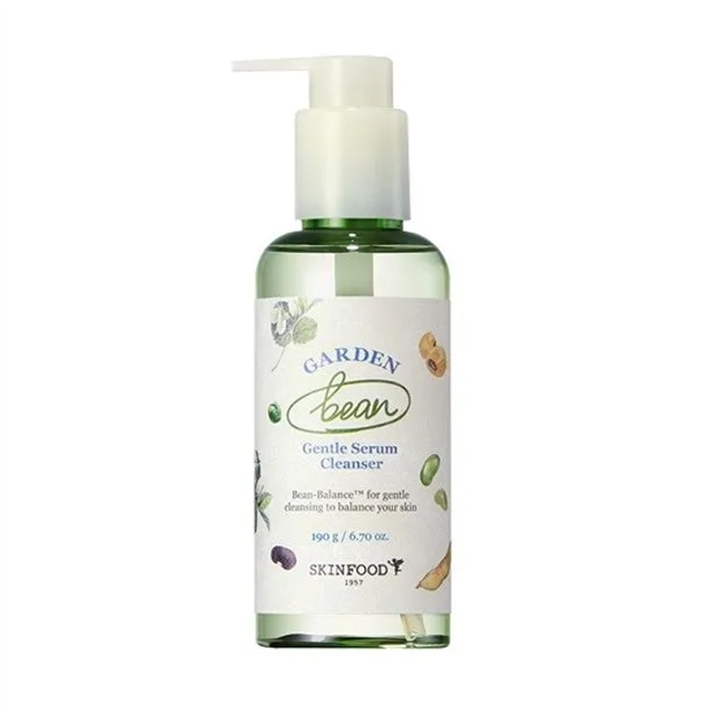 SKINFOOD Garden Bean Gentle Serum Cleanser 190g - DODOSKIN