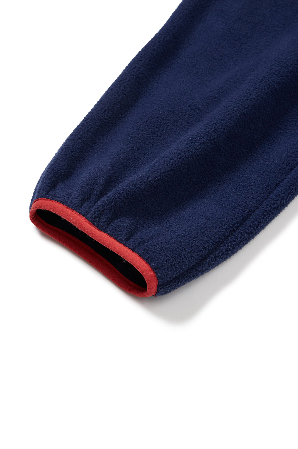 Colored Fleece Pants Women - Navy