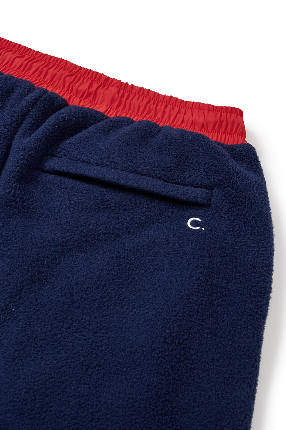 Colored Fleece Pants Women - Navy