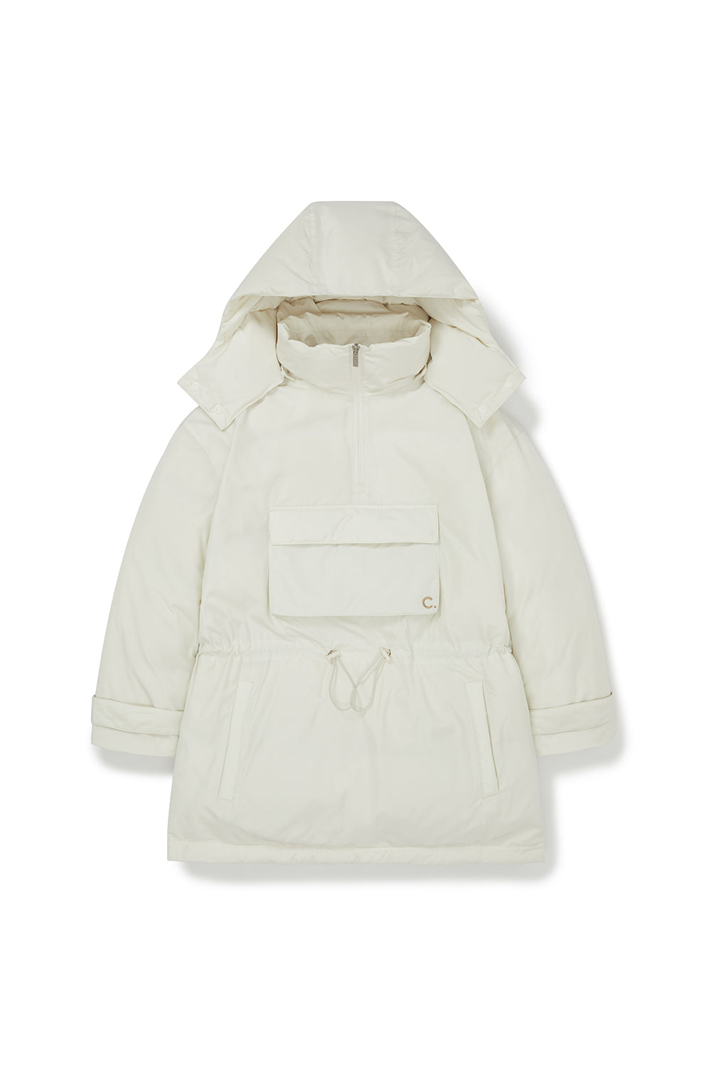 Goose Down Anorak - Ivory