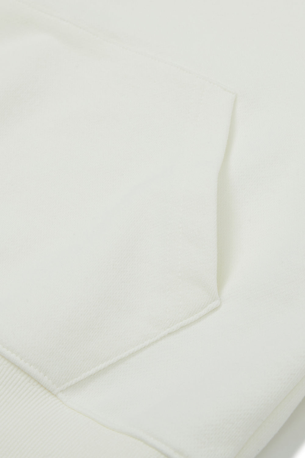 tandard Half-Zip Sweatshirt - White