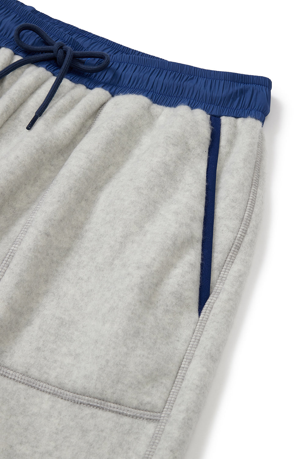 Colored Fleece Pants Women - Light Gray