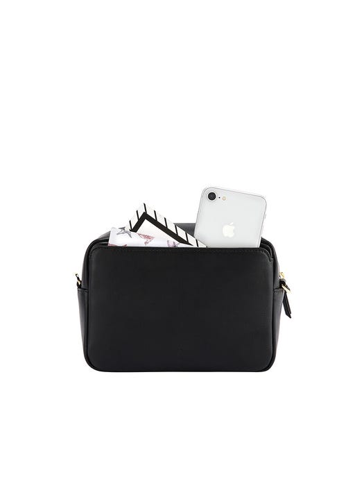 OZ Mini Square Bag - Rich Black