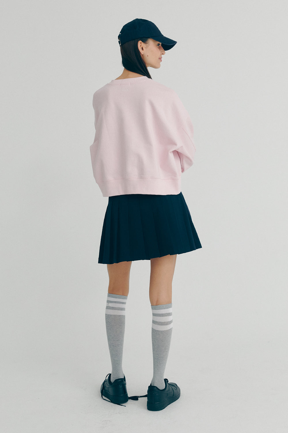 Active Crop Sweatshirt - Pink