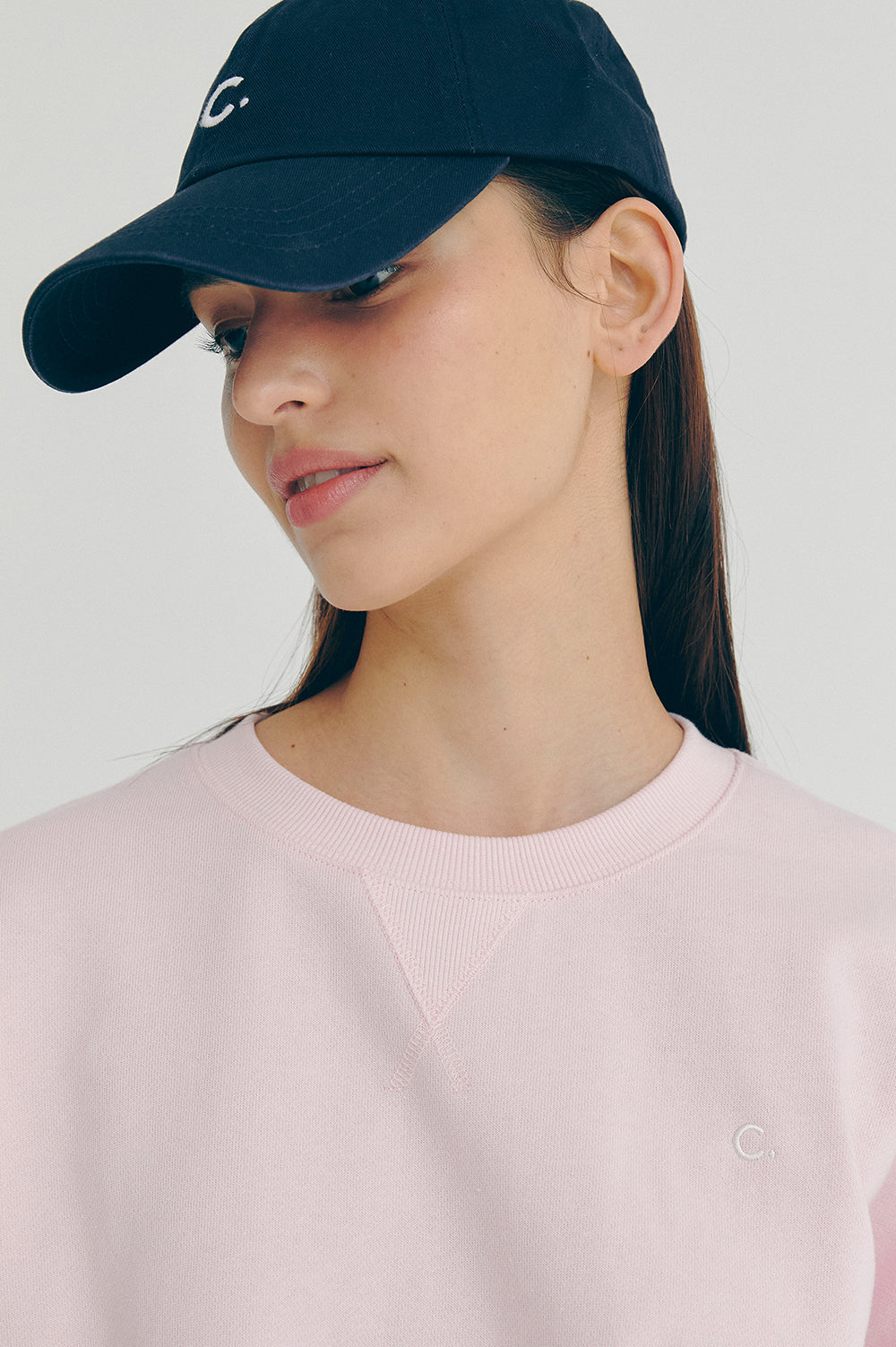 Active Crop Sweatshirt - Pink