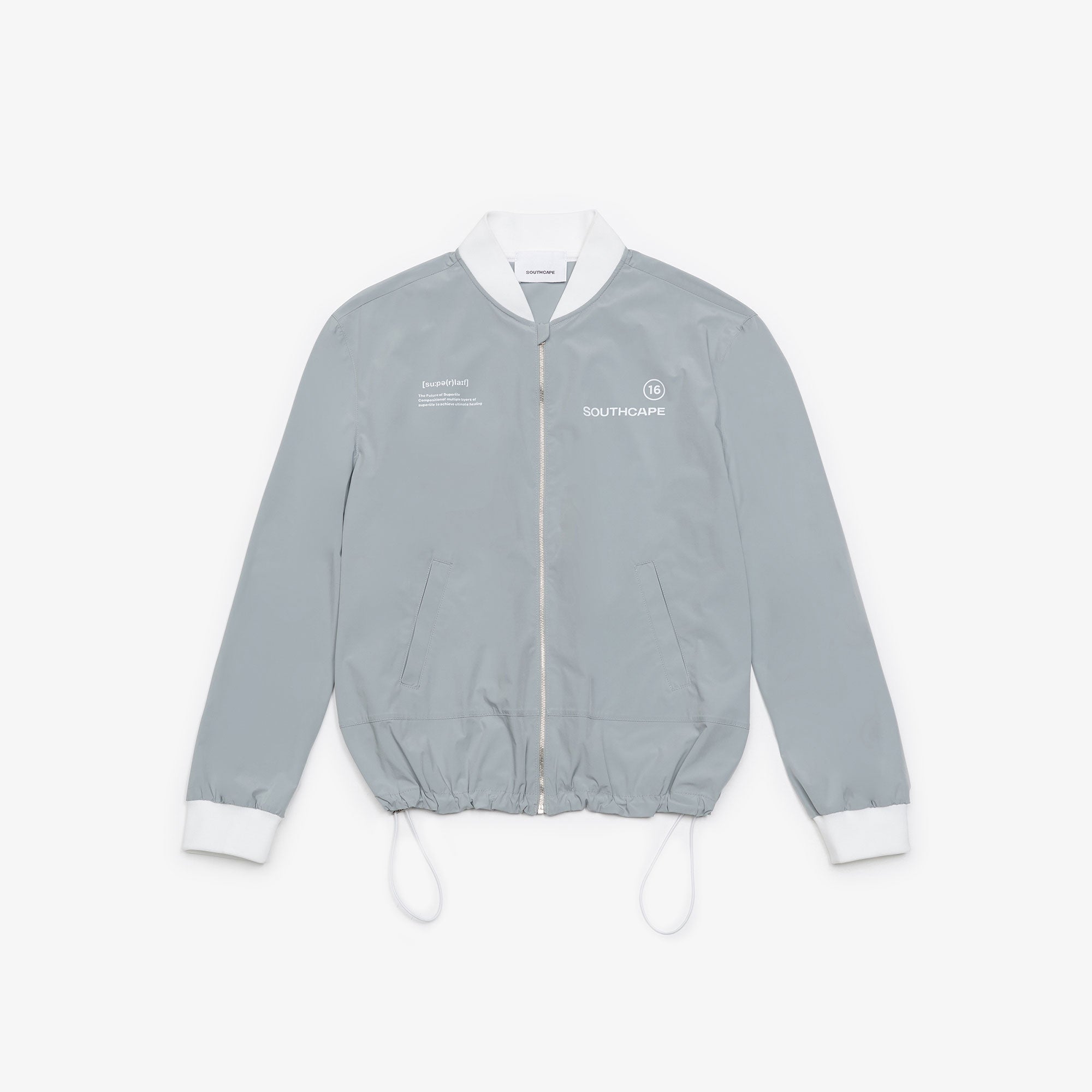 Women's Logo Single Layer Blouson - Light Gray