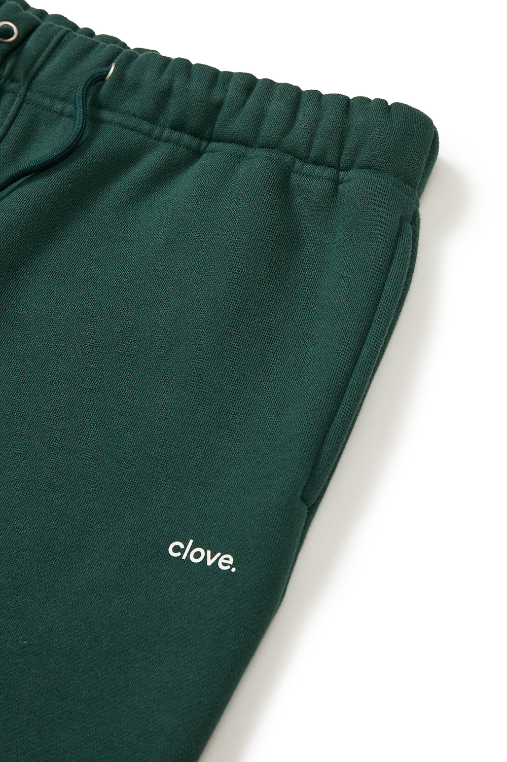 Logo Fleece-Lined Pants Women - Dark Green