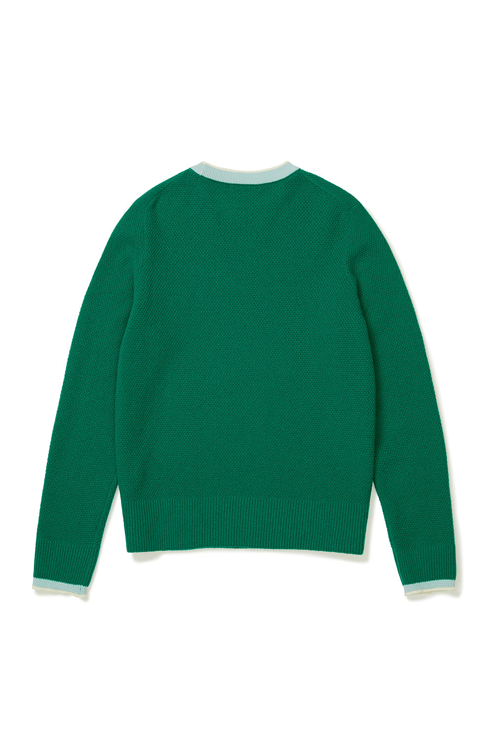 Cashmere Blended Line Knit Women - Green