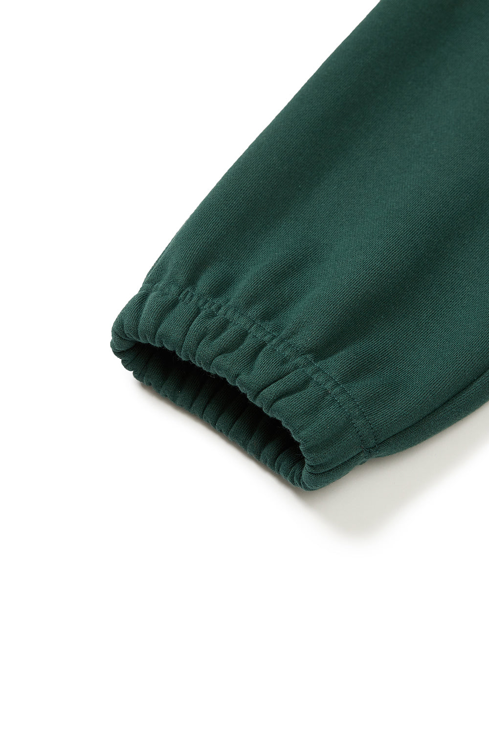 Logo Fleece-Lined Pants Women - Dark Green