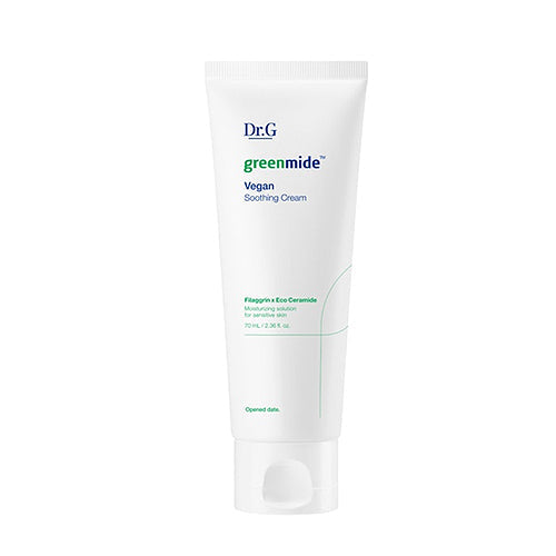 [Dr.G] GREENMIDE VEGAN SOOTHING CREAM 70ml - Dodoskin