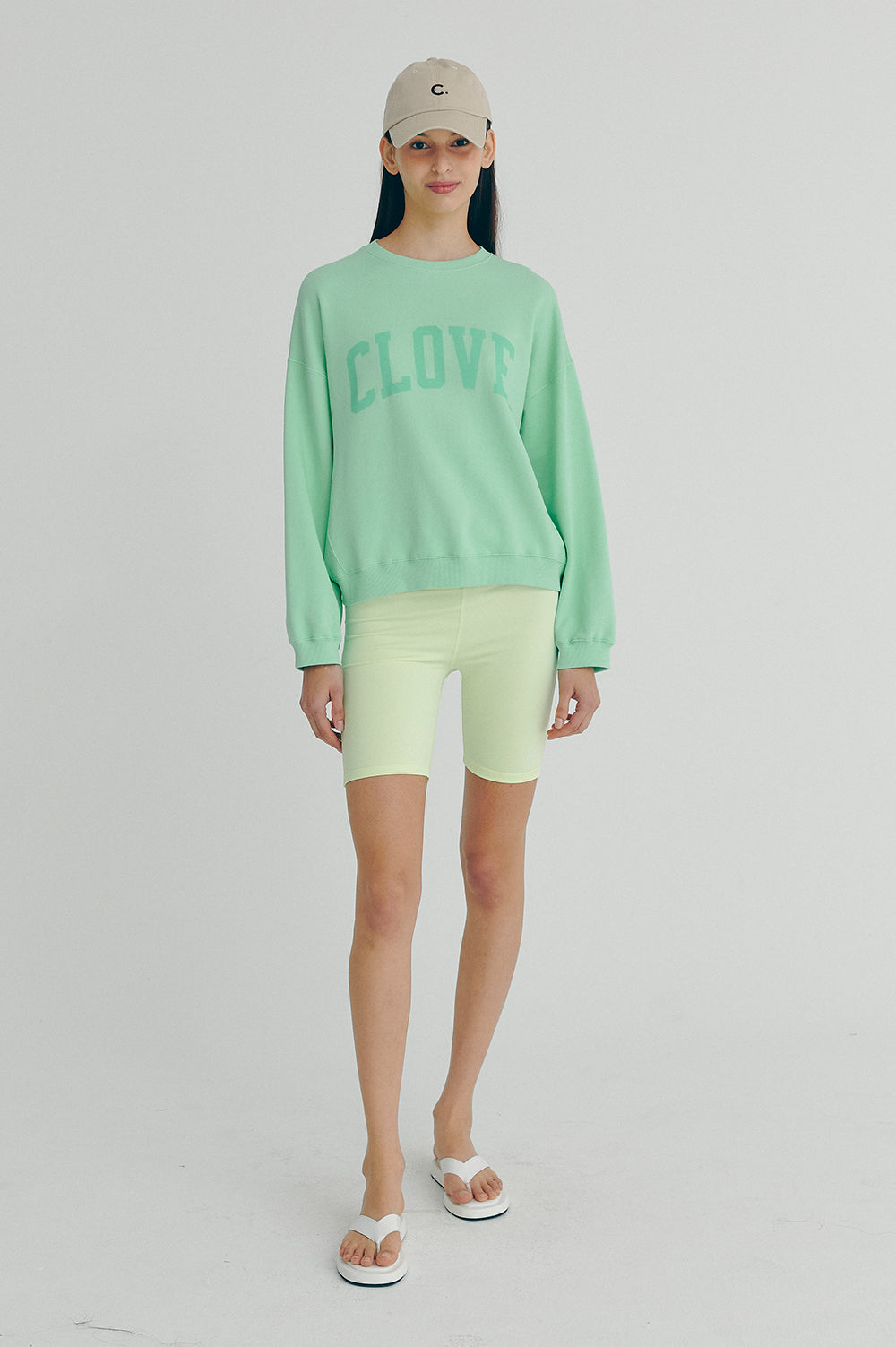 Arch Logo Sweatshirt - Mint