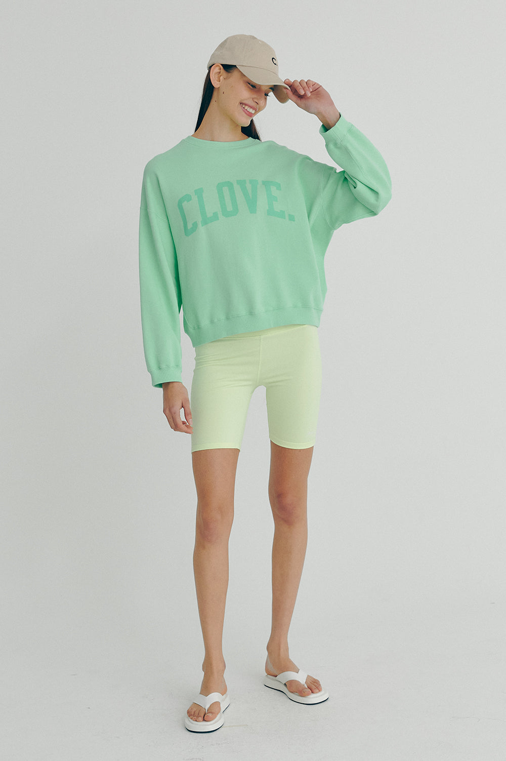 Arch Logo Sweatshirt - Mint