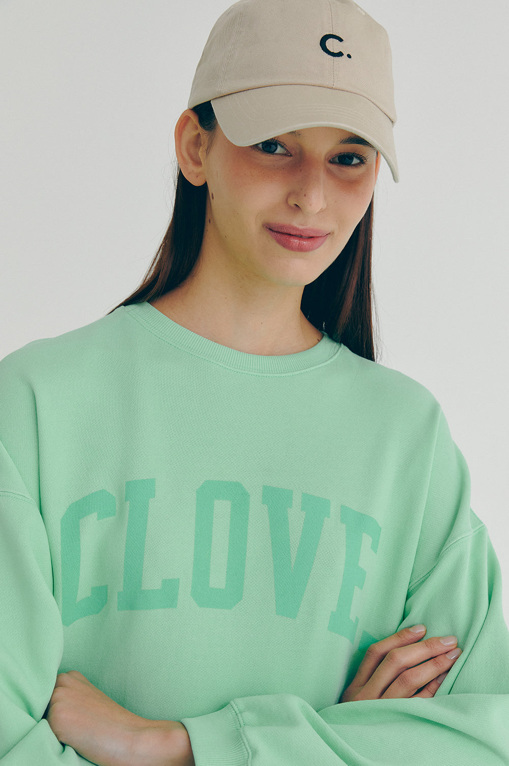 Arch Logo Sweatshirt - Mint