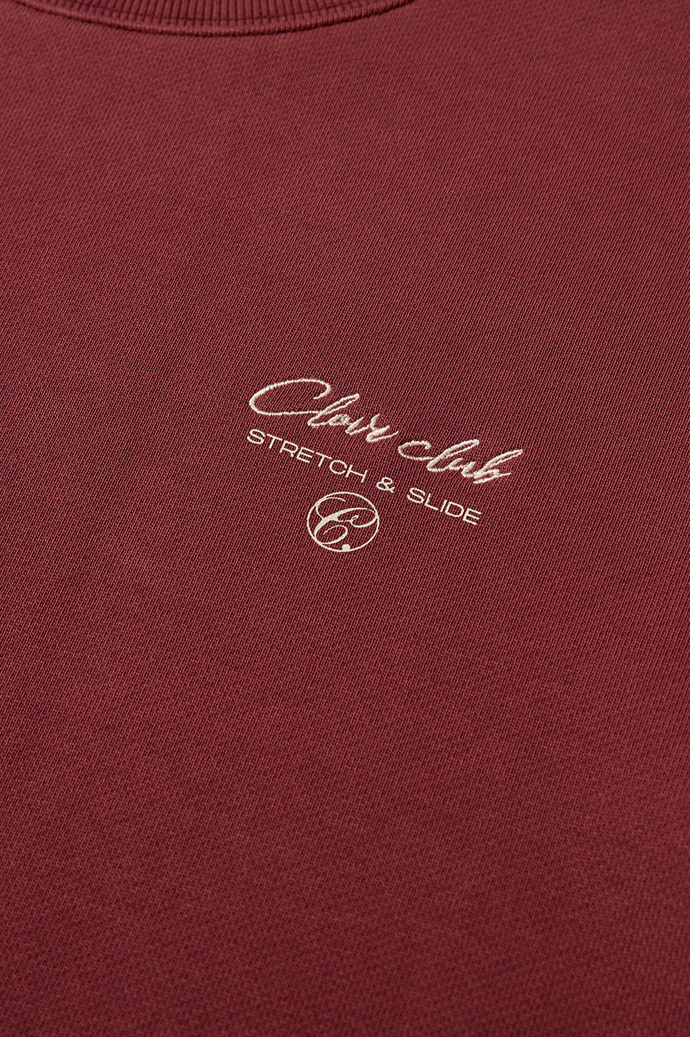 Club Sweatshirt - Burgundy