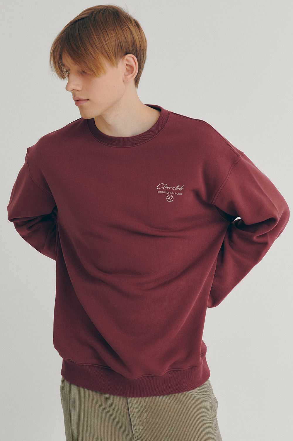 Club Sweatshirt - Burgundy