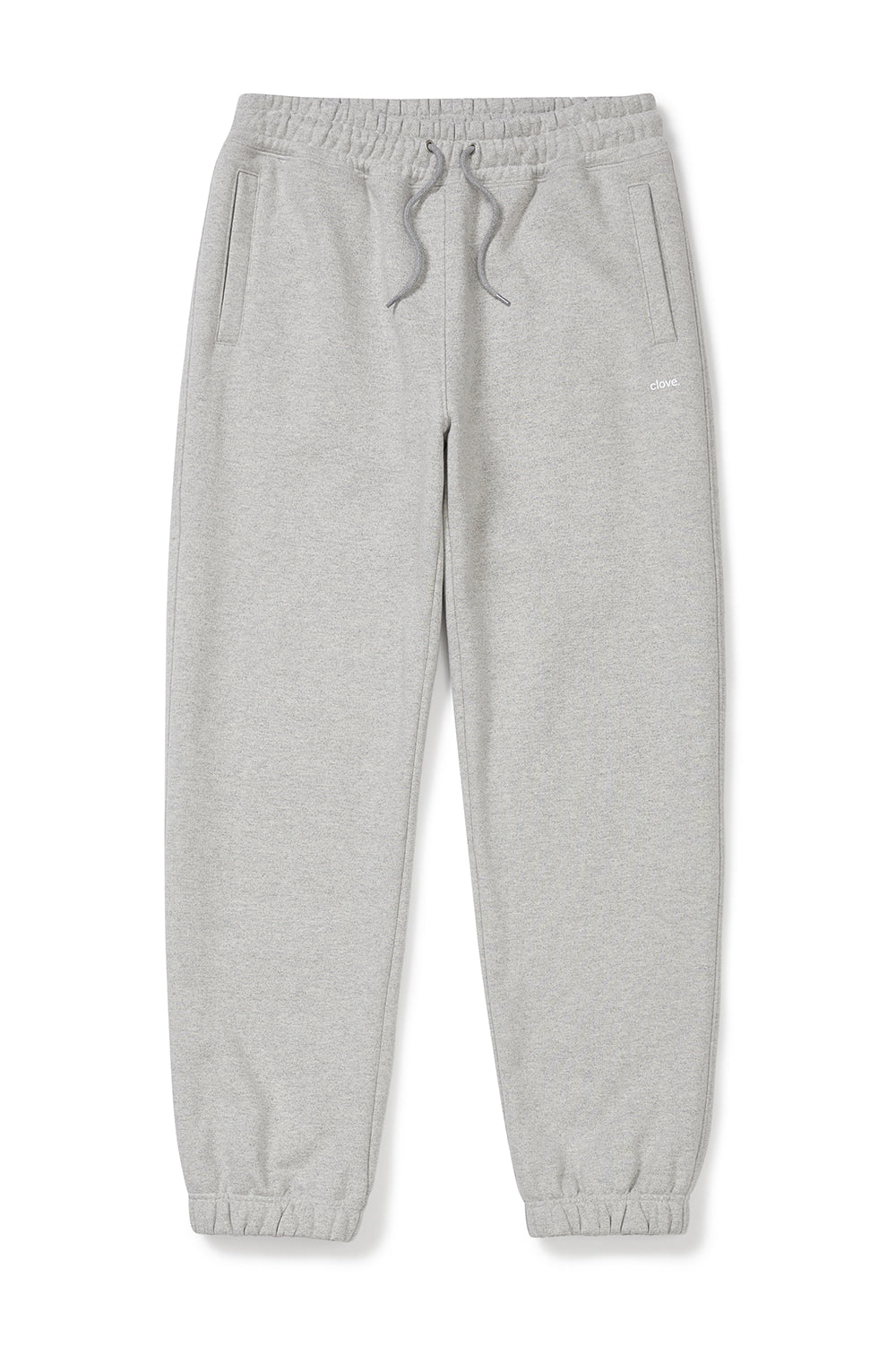 Logo Fleece-Lined Pants Men - Melange Gray