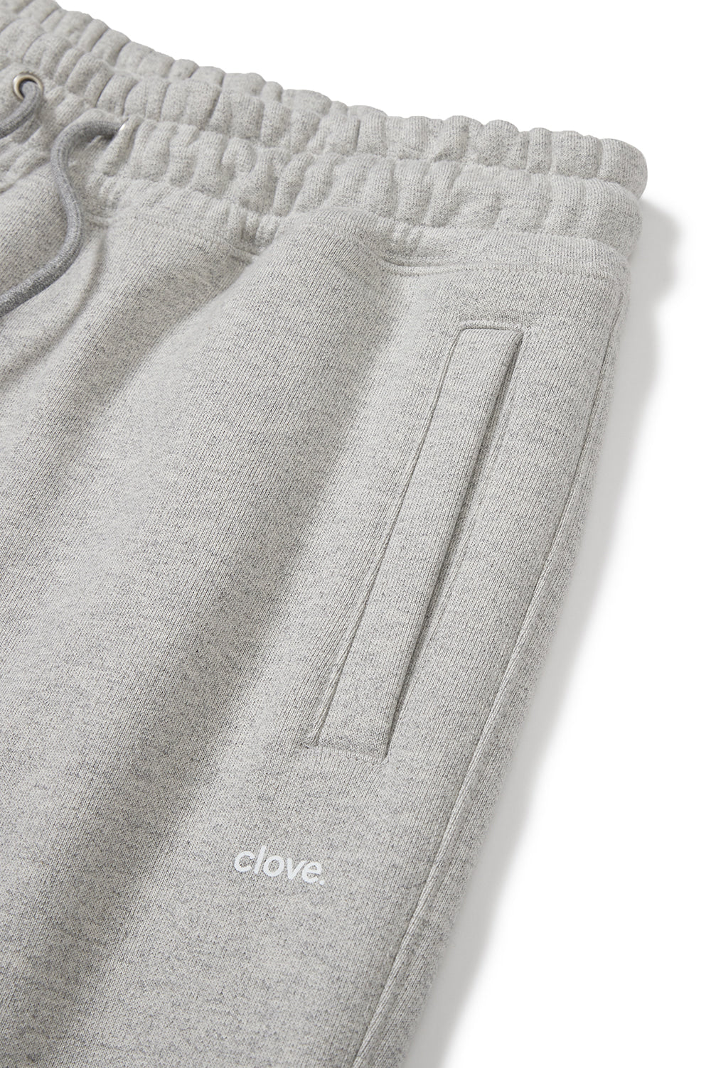 Logo Fleece-Lined Pants Men - Melange Gray