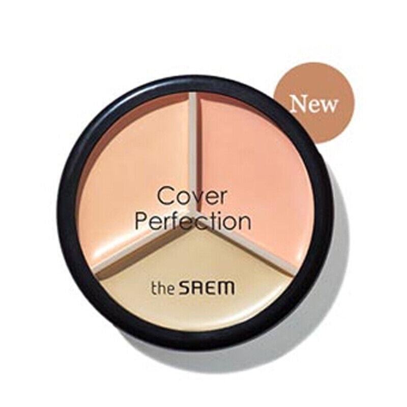 the SAEM Cover Perfection Triple Pot Concealer - Dodoskin