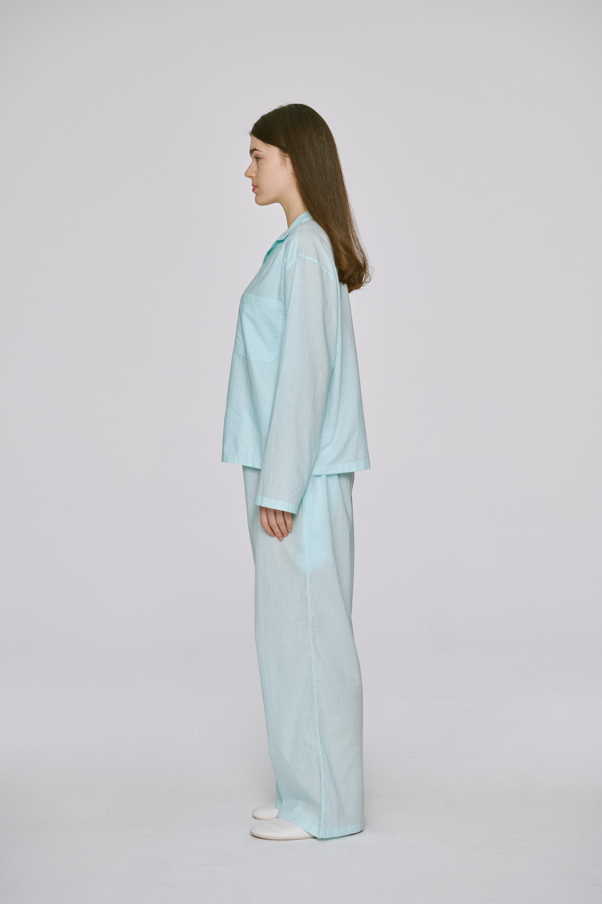 sky blue pajama set