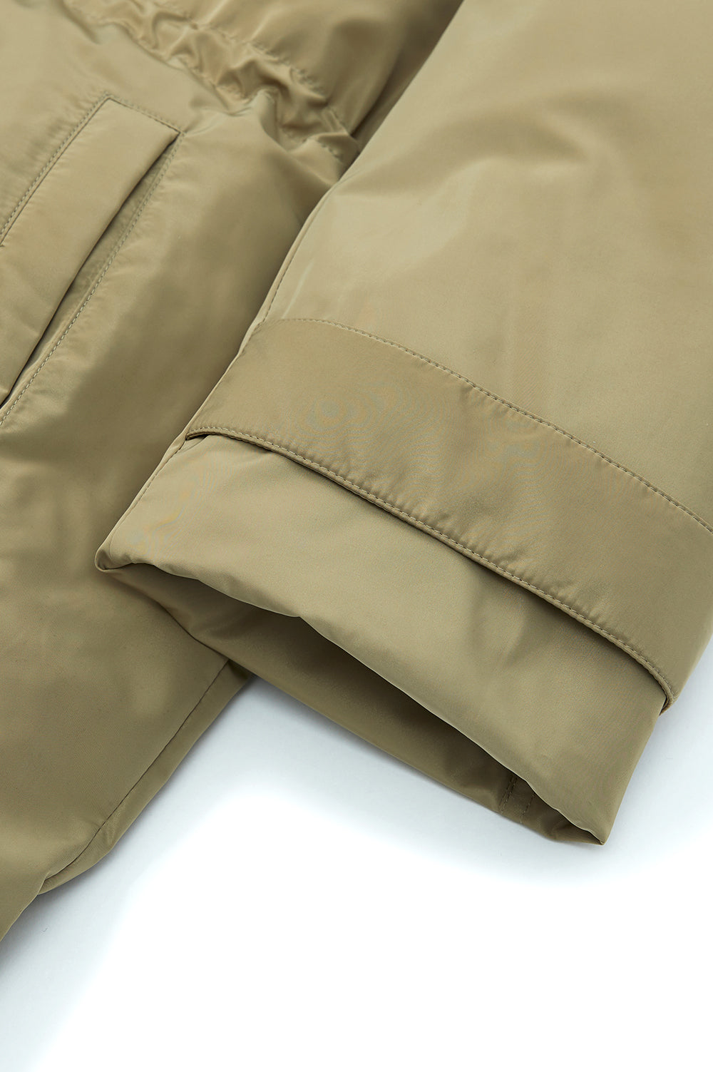 Goose Down Anorak - Beige