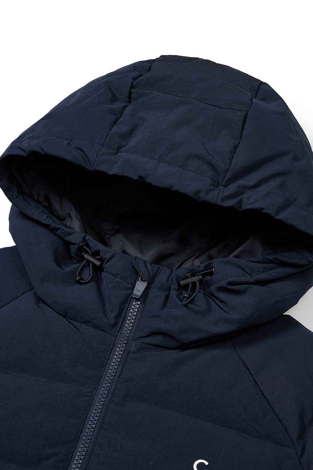 Half-Zip Down Anorak - Dark Navy