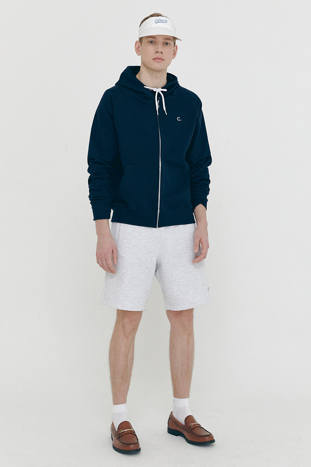 Active Hoody Zip-Up - Dark Navy