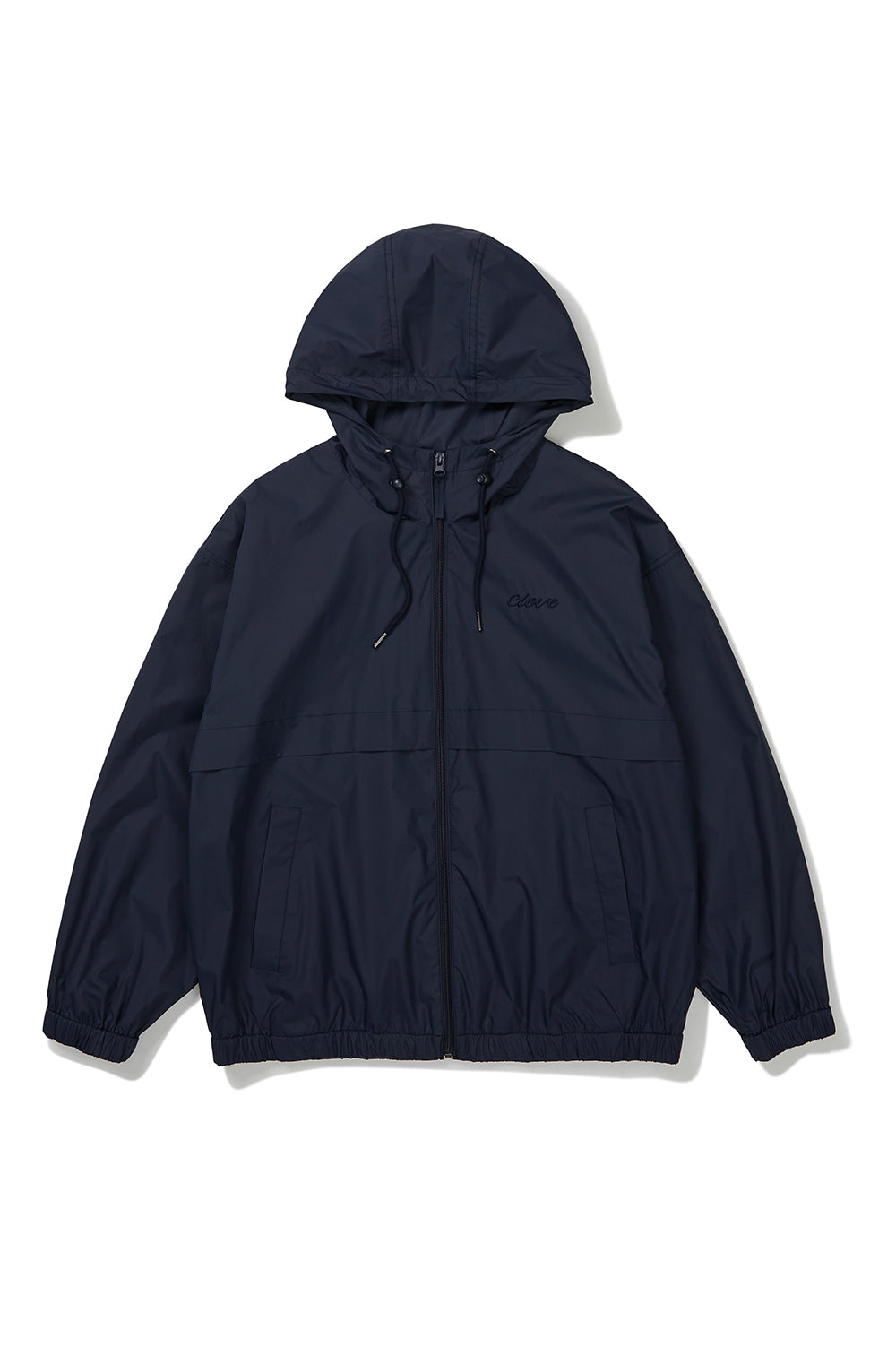 Hooded Windbreaker - Navy