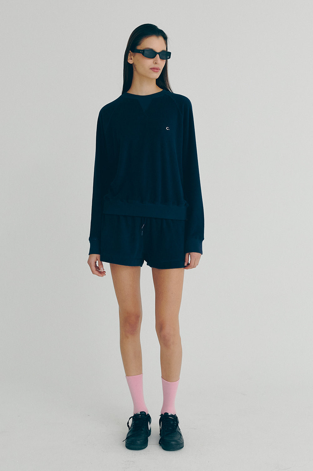 Terry Sweatshirt - Navy