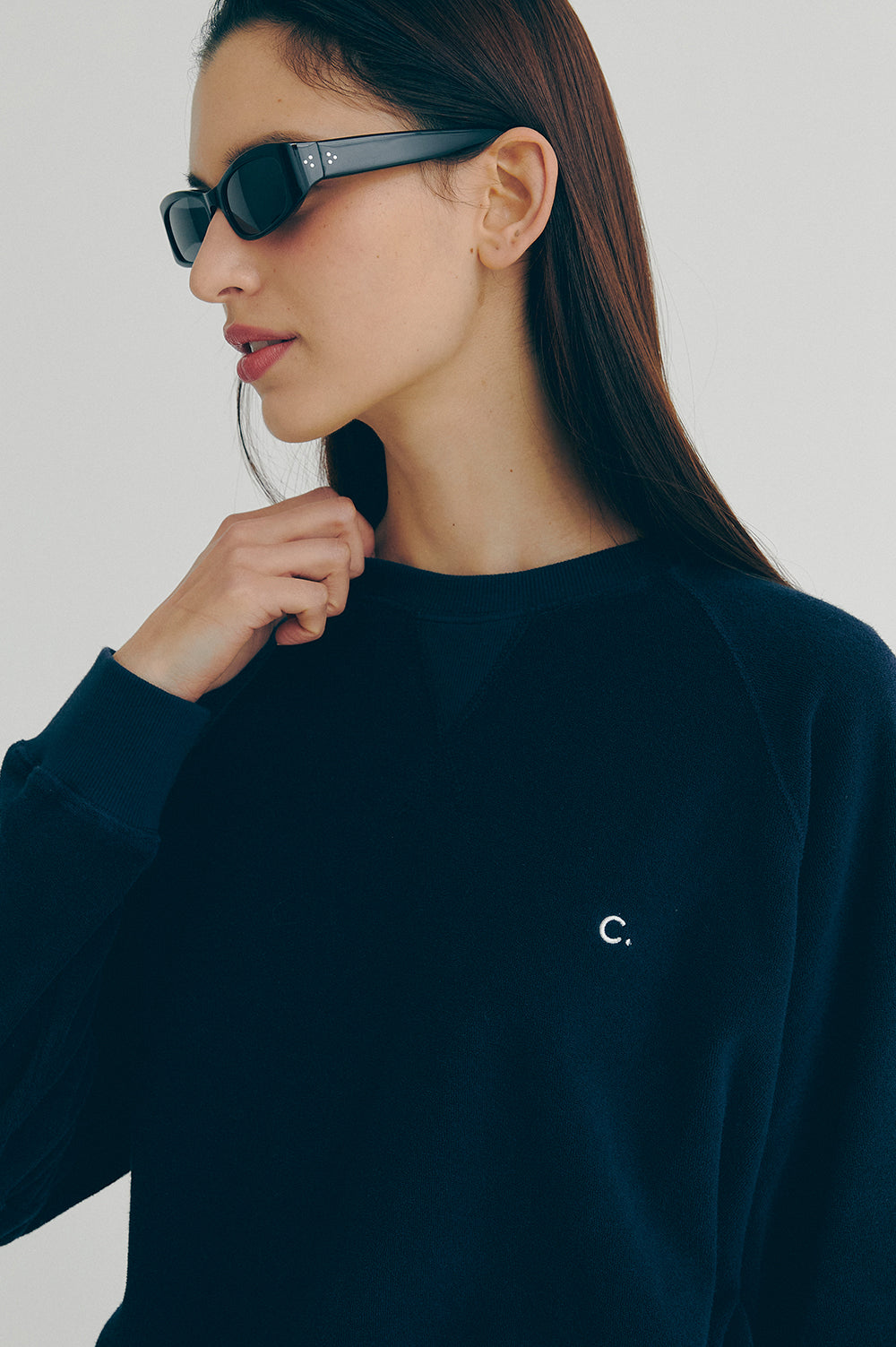 Terry Sweatshirt - Navy